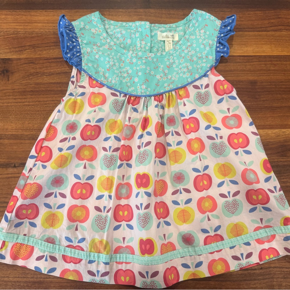Matilda Jane Teal Floral Top